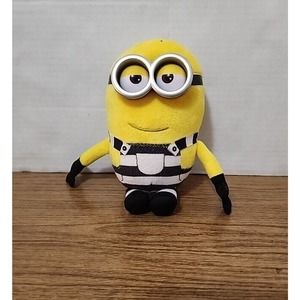 TY Minion Tom Despicable Me 3 Plush Doll Stuffed Animal Small 7" Soft Play Toy